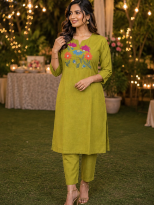 Garden Charm Kurta Set